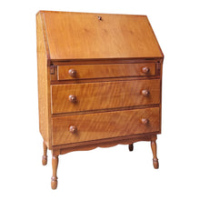 Load image into Gallery viewer, VINTAGE TASMANIAN MYRTLE F. MEYER &amp; CO SECRETAIRE
