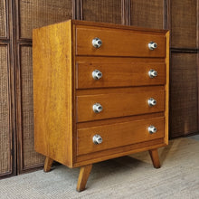 Load image into Gallery viewer, VINTAGE MID CENTURY TALLBOY CHEST OF DRAWERS
