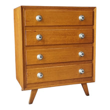 Load image into Gallery viewer, VINTAGE MID CENTURY TALLBOY CHEST OF DRAWERS
