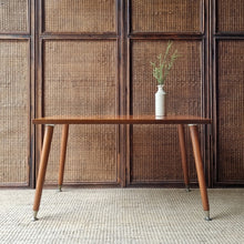 Load image into Gallery viewer, VINTAGE MID CENTURY MARQUETRY COFFEE TABLE
