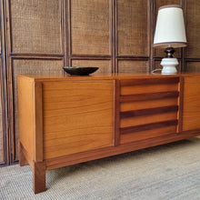 Load image into Gallery viewer, MID CENTURY TEAK SIDEBOARD
