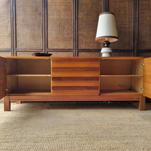 Load image into Gallery viewer, MID CENTURY TEAK SIDEBOARD
