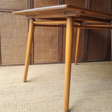 Load image into Gallery viewer, VINTAGE HARDWOOD DINING TABLE BY MELCHAIR
