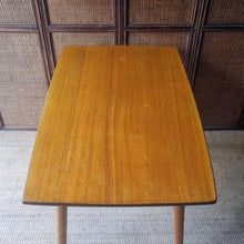Load image into Gallery viewer, VINTAGE HARDWOOD DINING TABLE BY MELCHAIR
