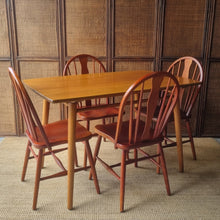 Load image into Gallery viewer, SET OF 4 MID CENTURY DINING CHAIRS BY MELCHAIR

