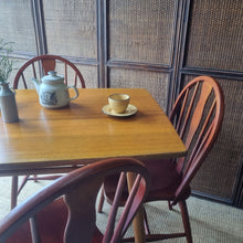 Load image into Gallery viewer, VINTAGE HARDWOOD DINING TABLE BY MELCHAIR
