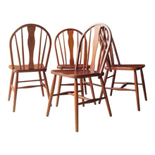 Load image into Gallery viewer, SET OF 4 MID CENTURY DINING CHAIRS BY MELCHAIR
