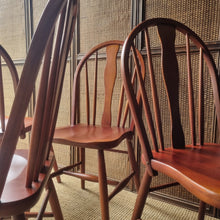 Load image into Gallery viewer, SET OF 4 MID CENTURY DINING CHAIRS BY MELCHAIR
