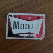 Load image into Gallery viewer, VINTAGE HARDWOOD DINING TABLE BY MELCHAIR
