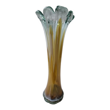 Load image into Gallery viewer, Tall Vintage Yellow Fluted Fenton Vase
