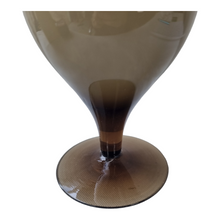 Load image into Gallery viewer, Art Glass Empoli Ewer - Smoke Case Glass Pitcher 1960s
