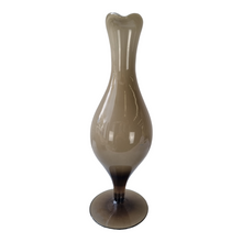 Load image into Gallery viewer, Art Glass Empoli Ewer - Smoke Case Glass Pitcher 1960s
