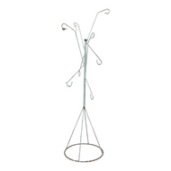 VINTAGE WROUGHT IRON HANGING PLANT STAND #1