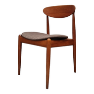 PARKER 107 SPADEBACK MATCHSTICK DINING CHAIR. ONE ONLY.