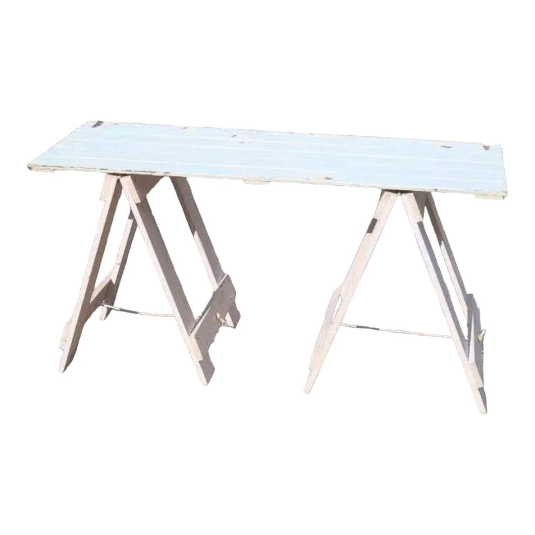 ONE OF A KIND TRESTLE TABLE