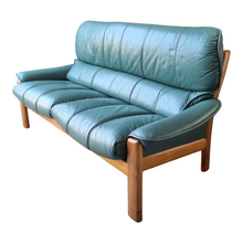 Load image into Gallery viewer, TESSA &#39;CLAREMONT&#39; LEATHER 2 SEATER SOFA COUCH
