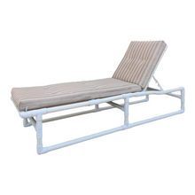 Load image into Gallery viewer, RETRO PLASTIC TUBE SUNLOUNGER
