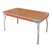 Load image into Gallery viewer, VINTAGE CHROME &amp; LAMINEX KITCHEN / DINING TABLE

