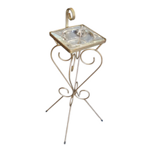 Load image into Gallery viewer, VINTAGE SMOKER&#39;S STAND WITH ASHTRAY
