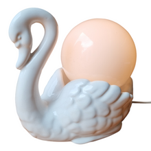 Load image into Gallery viewer, VINTAGE SWAN LAMP ART DECO STYLE
