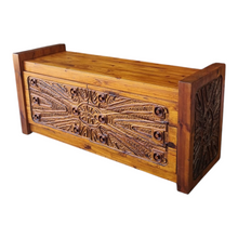 Load image into Gallery viewer, VINTAGE AFRICAN CARVED DRESSER DRAWERS
