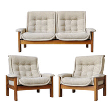 Load image into Gallery viewer, 3 PIECE LATE MID CENTURY DANISH DE LUXE LOUNGE SUITE
