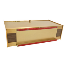 Load image into Gallery viewer, Brass Staiger Chrometron Quartz Mantle/Desk Clock &#39;60s
