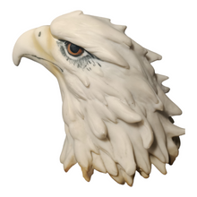Load image into Gallery viewer, Eagle Statue Resin Glass Eyes on Wood Base 65cm Fine Art Collection
