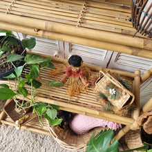 Load image into Gallery viewer, BAMBOO FOLDING SHELF/ ROOM DIVIDER #1
